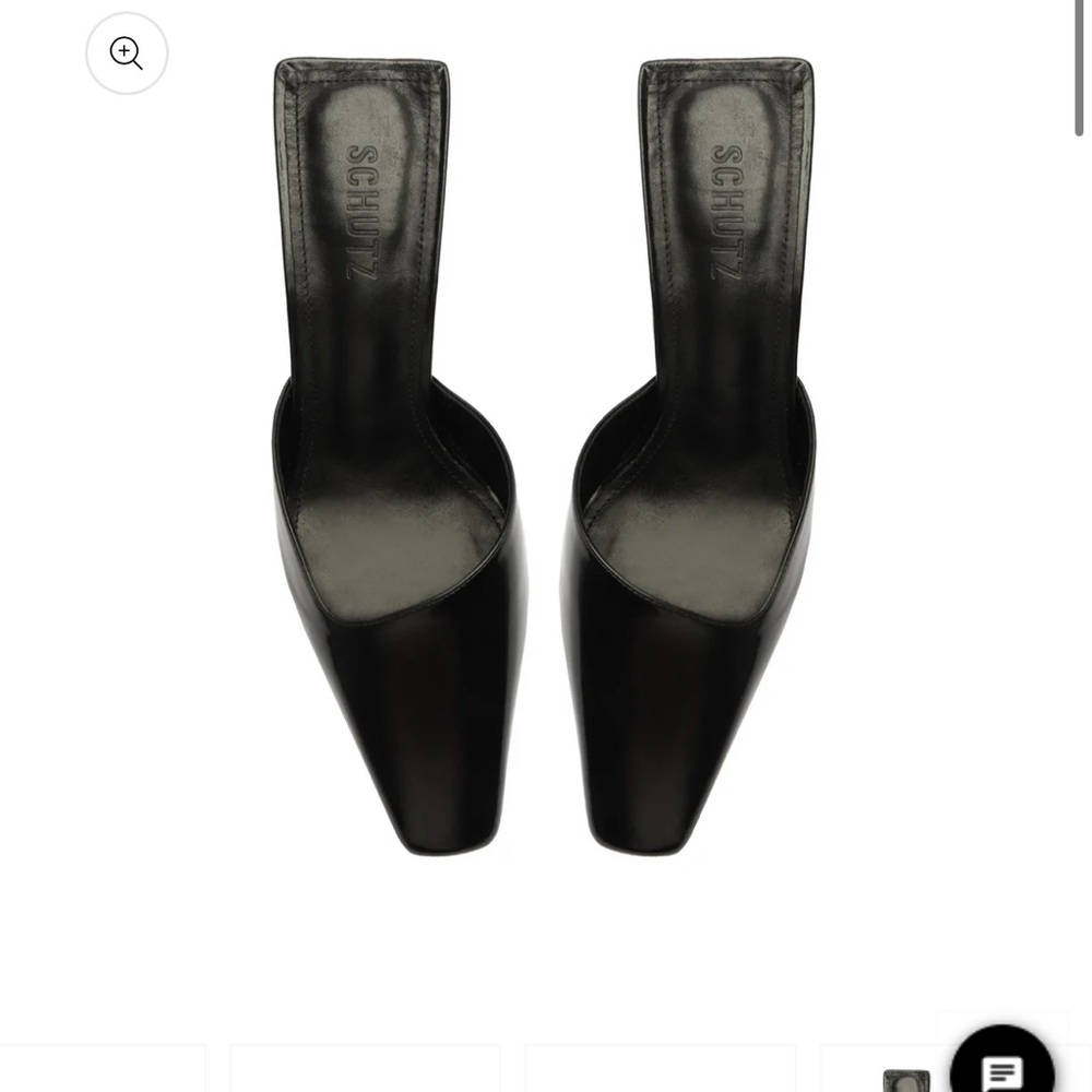 Black Leather Heel - Picture 4 of 6